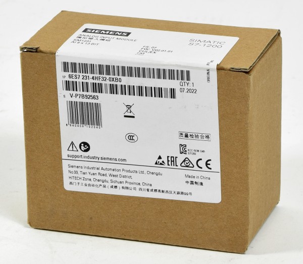 Siemens Simatic S7 SM1231 AI8, 6ES7 231-4HF32-0XB0, 6ES7231-4HF32-0XB0