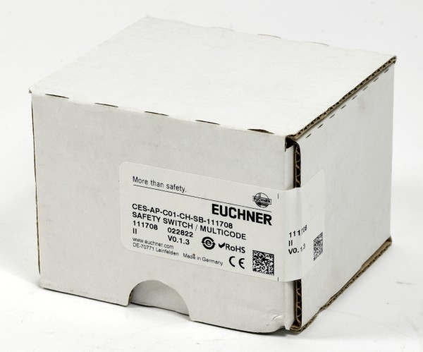 Euchner Sicherheitsschalter, CES-AP-C01-CH-SB-111708, 111708