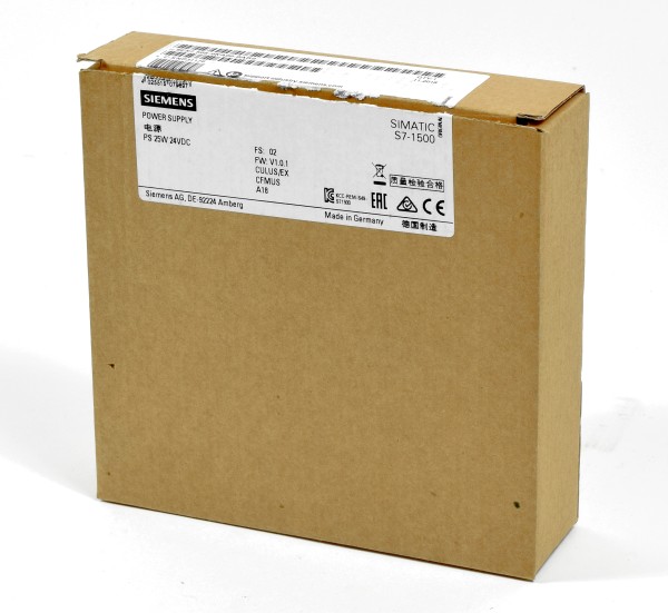 Siemens Simatic S7-1500 Power Supply, 6ES7 505-0KA00-0AB0, 6ES7505-0KA00-0AB0