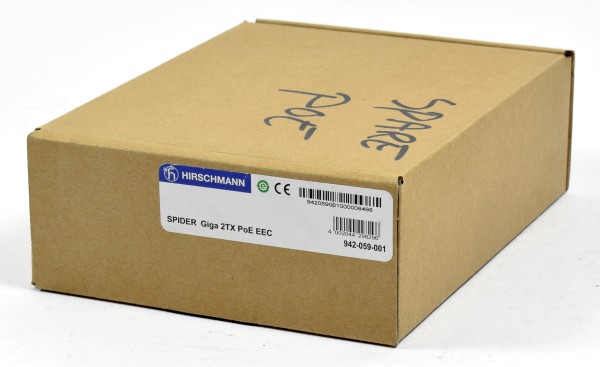 Hirschmann Spider Giga 2TX PoE EEC, 942-059-001