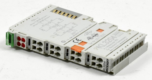 Beckhoff 4 x Analog Input RTD, KL3204 0000, KL3204