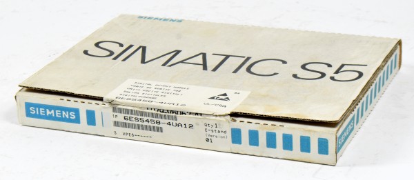 Siemens Simatic S5 Relay OUT, 6ES5 458-4UA12, 6ES5458-4UA12, E:01