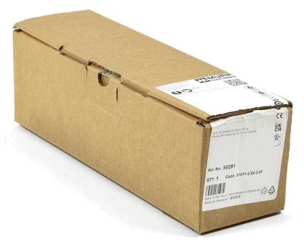 Murr MVK E/A Kompaktmodul, Metallausführung, 31011-2.02-2.01, 55291