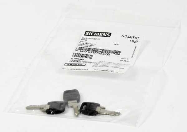 Siemens Spare Key Mobile Panel Typ 13, 6AV2 181-5AR80-0AX0, (3Stk./pcs)