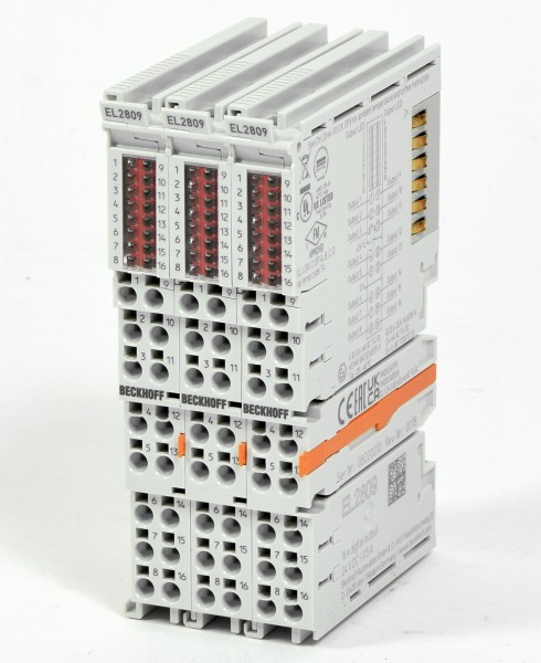 Beckhoff 16 x Digital Output, EL2809, (3Stk./pcs.)