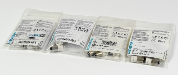 Siemens LED-Lampe, 3SB3901-1QA, 3SB3 901-1QA, (4x 10Stk./pcs.)