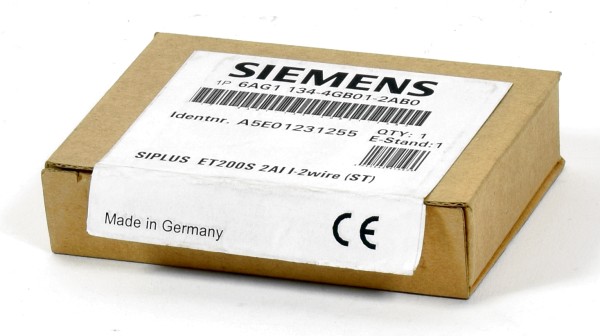 Siemens Siplus S7 ET200S Analog IN, 6AG1 134-4GB01-2AB0 , 6AG1134-4GB01-2AB0