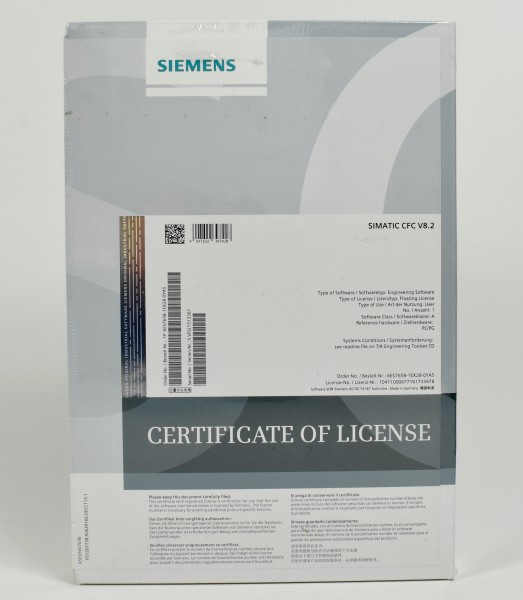 Siemens Simatic CFC V8.2, 6ES7658-1EX28-0YA5