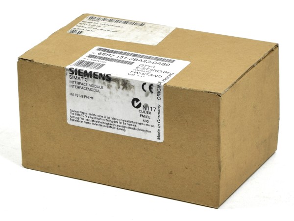 Siemens Simatic S7 ET200S IM151-3, 6ES7 151-3BA23-0AB0, 6ES7151-3BA23-0AB0