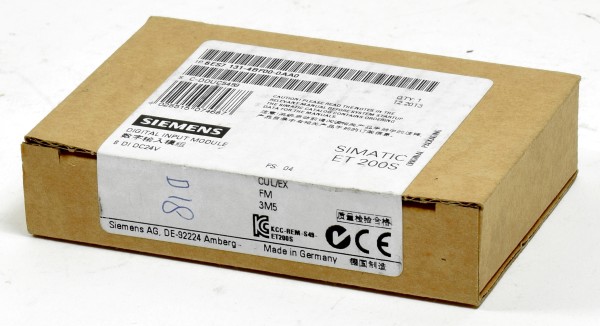 Siemens Simatic S7 ET200S DI, 6ES7 131-4BF00-0AA0, 6ES7131-4BF00-0AA0, FS:04