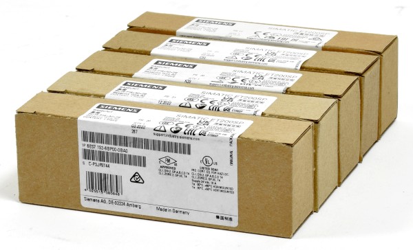 5x Siemens Simatic S7 ET200SP Base-Unit, 6ES7 193-6BP00-0BA0, 6ES7193-6BP00-0BA0