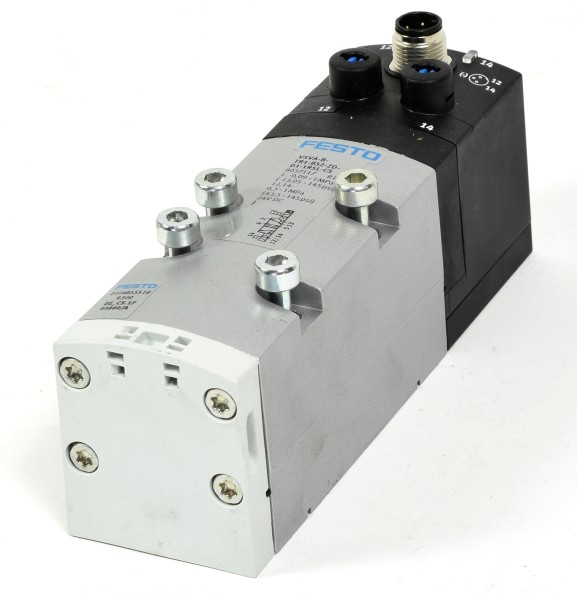 Festo Magnetventil, VSVA-B-TR1-B52-ZD-D1-1R5L-CS, 8037117 + 3044110