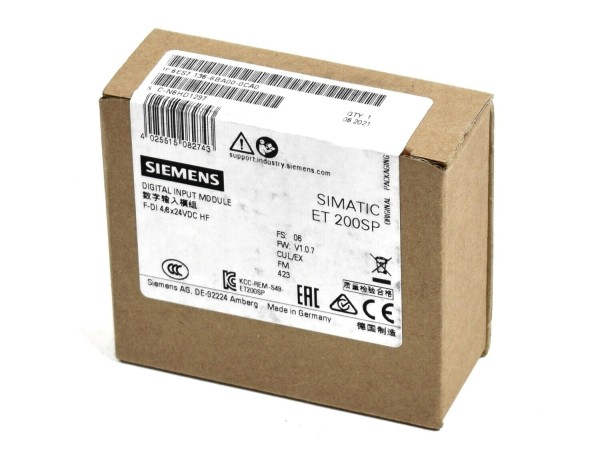 Siemens Simatic S7 ET200SP Digital IN,6ES7 136-6BA00-0CA0,6ES7136-6BA00-0CA0