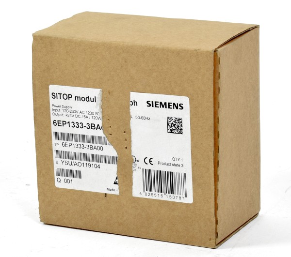 Siemens Simatic S7 Sitop ,6EP1 333-3BA00, 6EP1333-3BA00