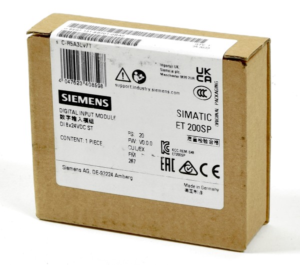 Siemens Simatic S7 ET200SP Digital IN,6ES7 131-6BF01-0BA0,6ES7131-6BF01-0BA0