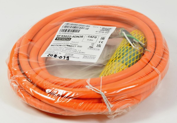Siemens Leistungsleitung Länge: 5m, 6FX5022-5DN36-1AF0