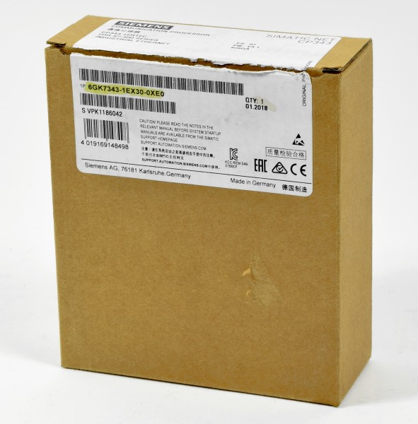 Siemens Simatic S7 CP343-1,6GK7343-1EX30-0XE0,6GK7 343-1EX30-0XE0,FS:07