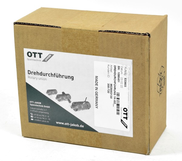 OTT Spanntechnik, Drehdurchführung 1K-GD_, 9525002130