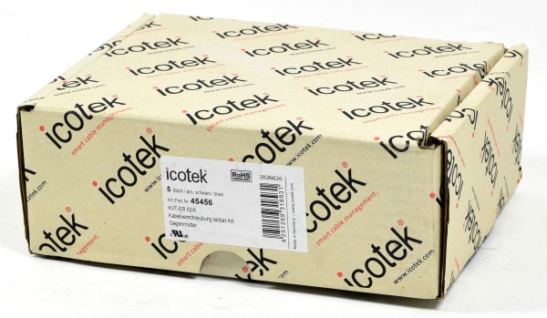 Icotek Kabelverschraubung, KVT-ER 63/4, 45456, QTY:5