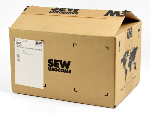 SEW Eurodrive Movitrac, MC07B0005-5A3-4-S0/FSC12B/DFE32B, 8223976502