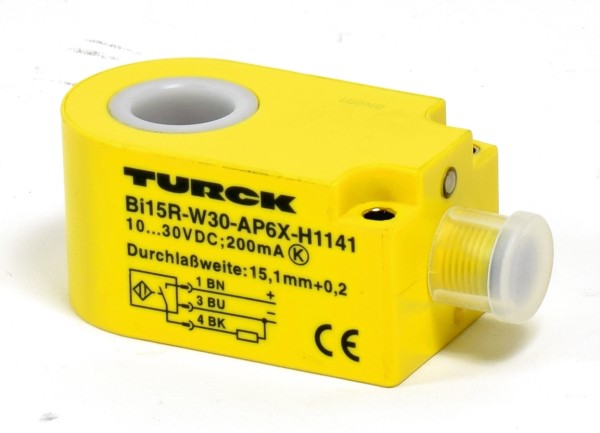 Turck Inductive Sensor Ring, Bi15R-W30-AP6X-H1141