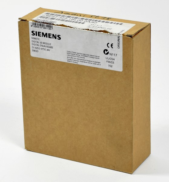 Siemens Simatic S7 Dig. IN/OUT, 6ES7 323-1BL00-0AA0, 6ES7323-1BL00-0AA0, E:02