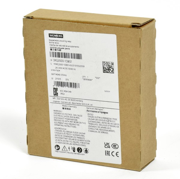 Siemens Koppelrelais, 3RQ2000-1CW01