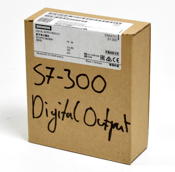 Siemens Simatic S7 Digital OUT,6ES7 322-1BL00-0AA0,6ES7322-1BL00-0AA0,FS:09