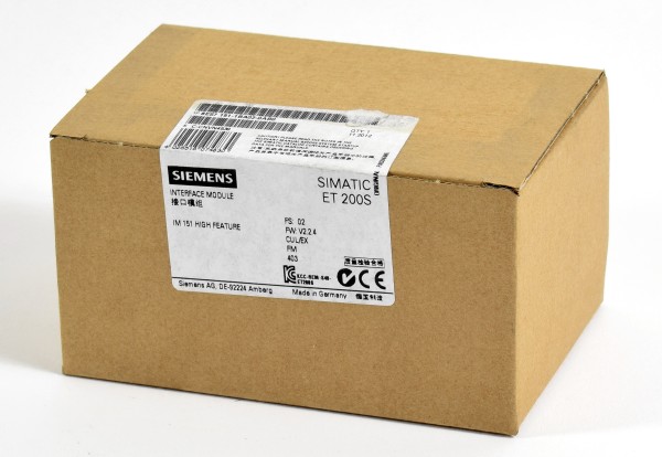 Siemens Simatic S7 ET200S IM151-1,6ES7 151-1BA02-0AB0,6ES7151-1BA02-0AB0,FS:02