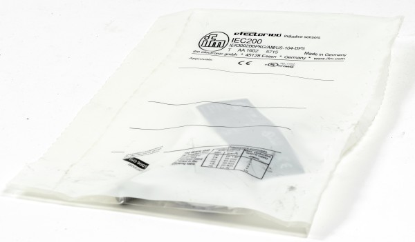 IFM Induktiv Sensor, IEC200, IEK3002BBPKG/AM/US-104-DPS