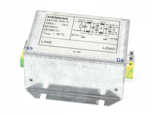Siemens Entstörfilter,B84142-B16-R