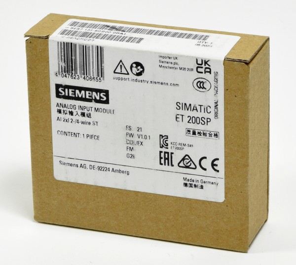Siemens Simatic S7 ET200SP Analog IN,6ES7 134-6GB00-0BA1,6ES7134-6GB00-0BA1
