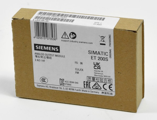 Siemens Simatic S7 ET200 Analog OUT,6ES7 135-4MB02-0AB0,6ES7135-4MB02-0AB0