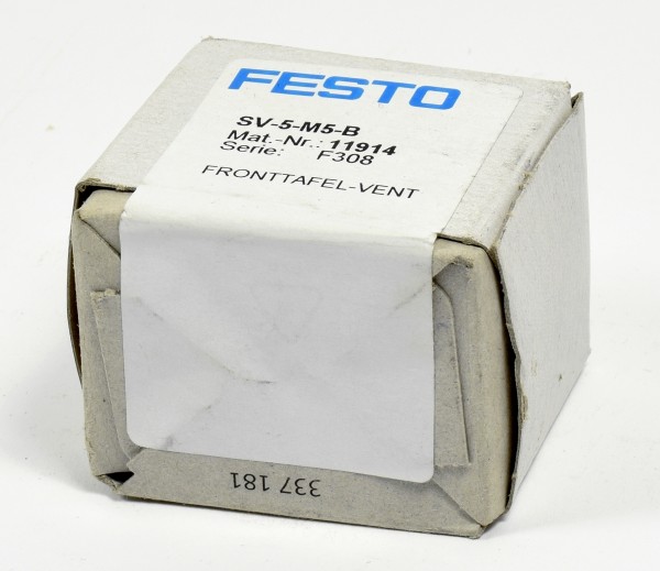 Festo Fronttafel-VENT, SV-5-M5-B, 11914