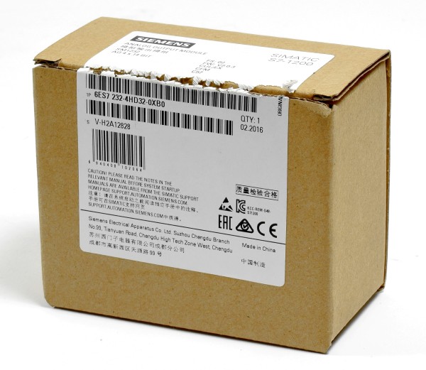 Siemens Simatic S7-1200 Analog OUT,6ES7 232-4HD32-0XB0,6ES7232-4HD32-0XB0