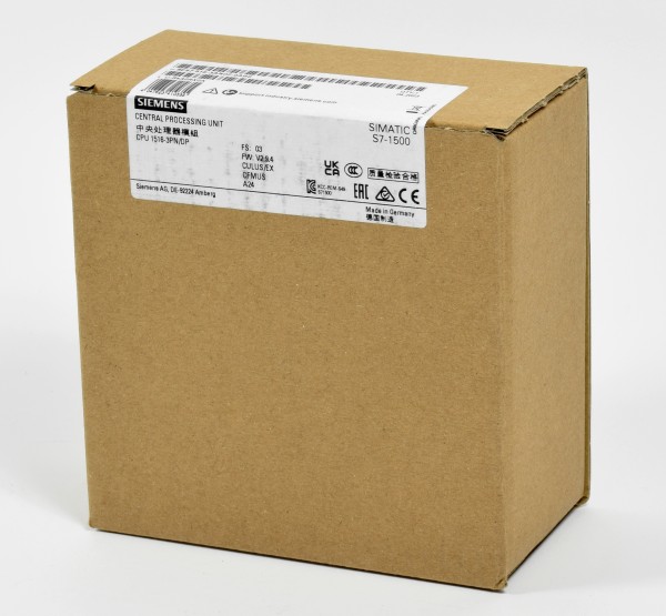 Siemens Simatic S7-1500 CPU1516-3PN/DP,6ES7 516-3AN02-0AB0,6ES7516-3AN02-0AB0