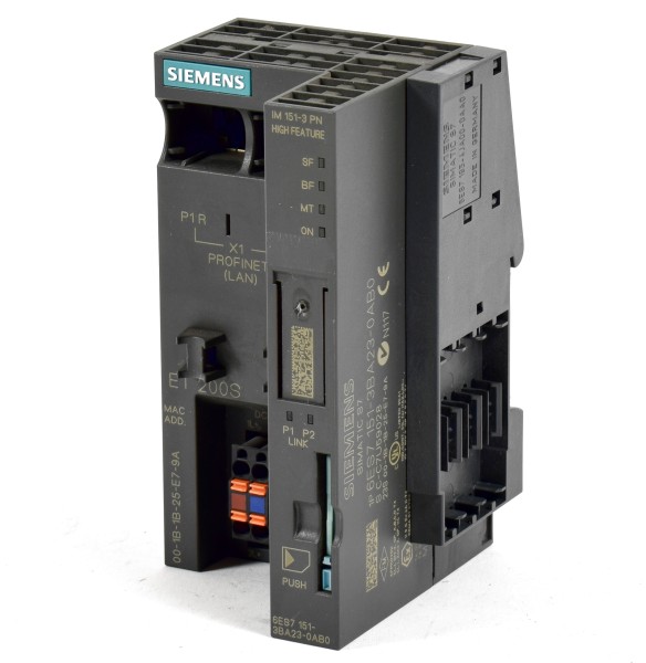 Siemens ET200S IM151-3 inkl. MMC, 6ES7 151-3BA23-0AB0 + 6ES7 193-4JA00-0AA0