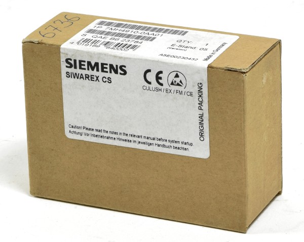 Siemens Wägemodul Siwarex CS, 7MH4910-0AA01, 7MH4 910-0AA01, E05