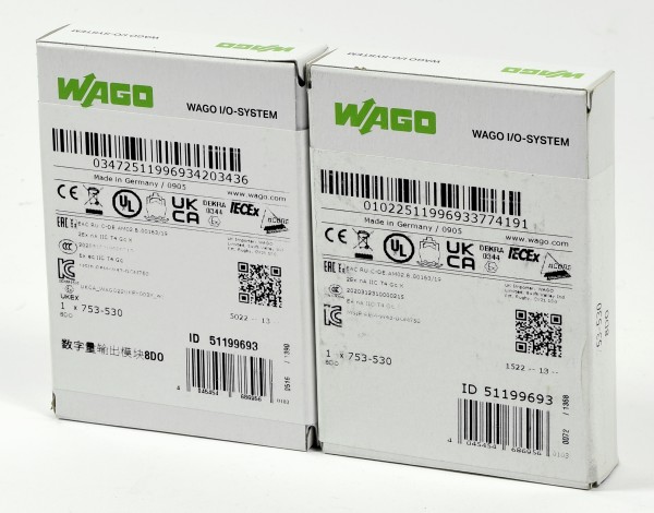 Wago I/O System 8DO, 753-530, (2Stk./pcs)