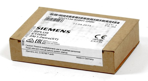 Siemens Siplus S7 ET200S Analog IN, 6AG1 134-4GB01-2AB0 , 6AG1134-4GB01-2AB0