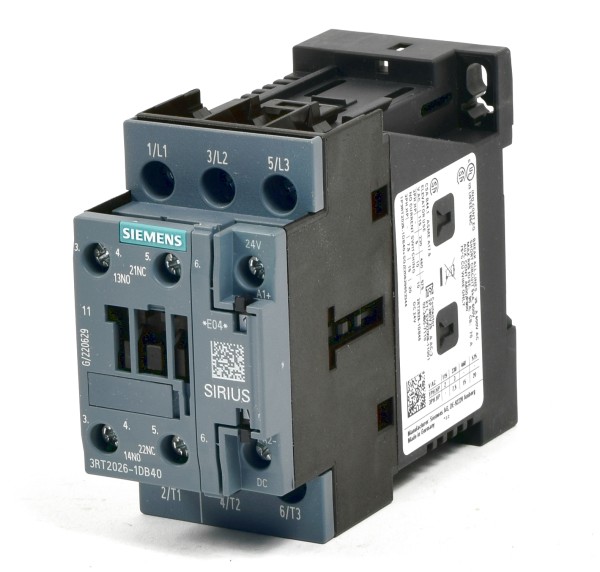 Siemens Sirius Schütz, 3RT2026-1DB40, 3RT2 026-1DB40