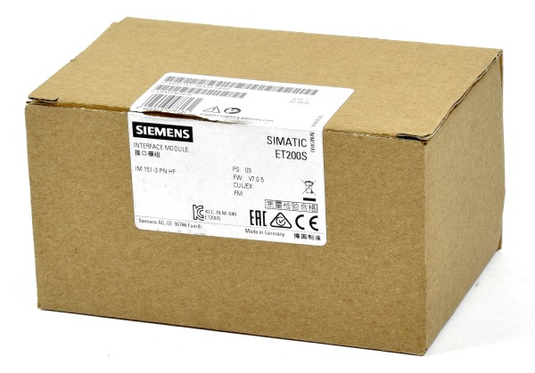 Siemens Simatic S7 ET200S IM151-3,6ES7 151-3BA23-0AB0,6ES7151-3BA23-0AB0