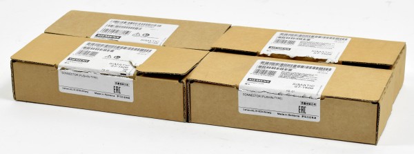 4x Siemens S7-1500 Connector, 6ES7 592-1BM00-0XB0 + 6ES7592-1AM00-0XB0