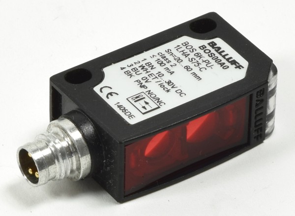 Balluff Optischer Sensor, BOS00A0, BOS 6K-PU-1LHA-S75-C