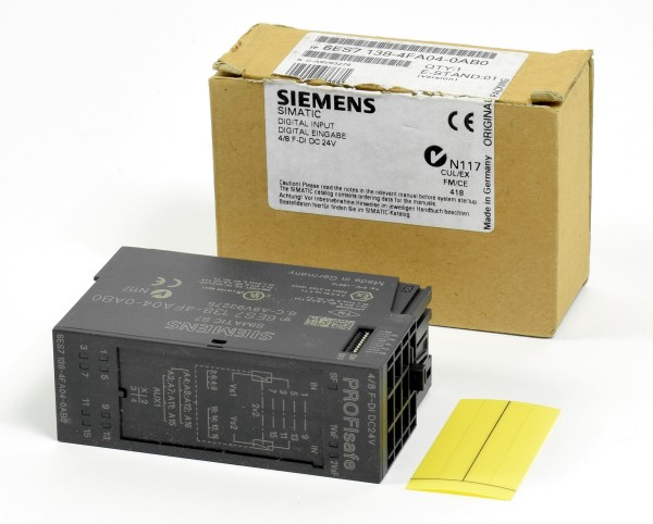 Siemens Simatic S7 Digital IN,6ES7 138-4FA04-0AB0,6ES7138-4FA04-0AB0