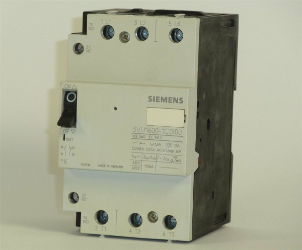 Siemens Sigut Leistungsschalter, 3VU1600-1CG00