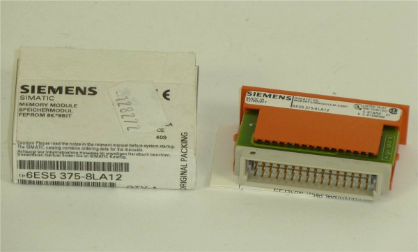 Siemens Simatic S5 FEPROM,6ES5 375-8LA12,6ES5375-8LA12