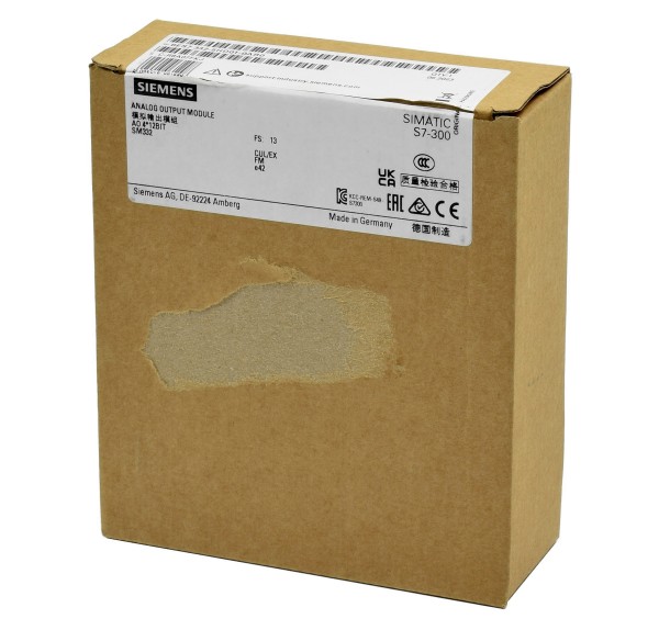 Siemens Simatic S7 Analog OUT,6ES7 332-5HD01-0AB0,6ES7332-5HD01-0AB0,FS:13