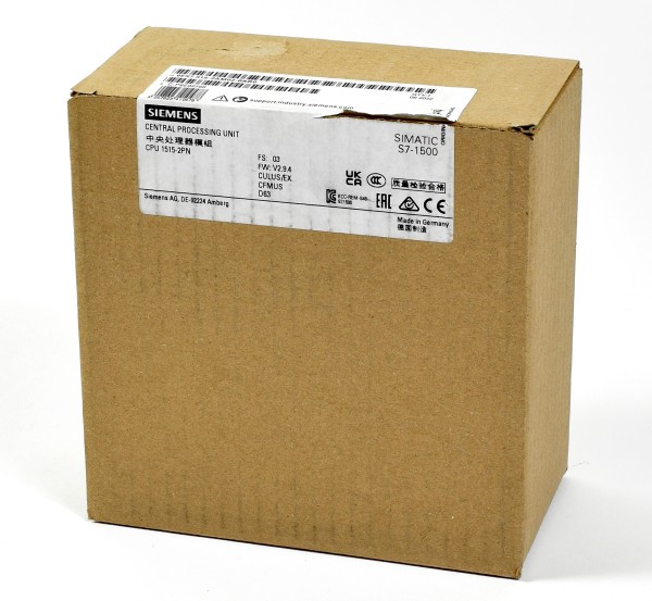 Siemens Simatic S7-1500 CPU1515-2PN,6ES7 515-2AM02-0AB0,6ES7515-2AM02-0AB0
