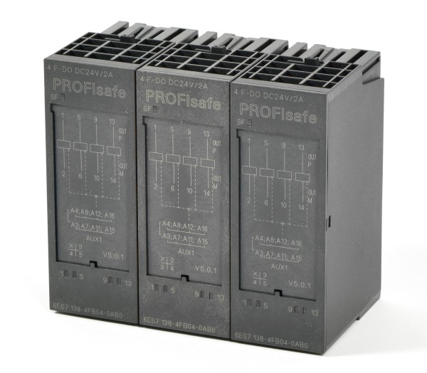 Siemens ET 200S Digital OUT, 6ES7 138-4FB04-0AB0, 6ES7138-4FB04-0AB0 (3Stk./pcs.)